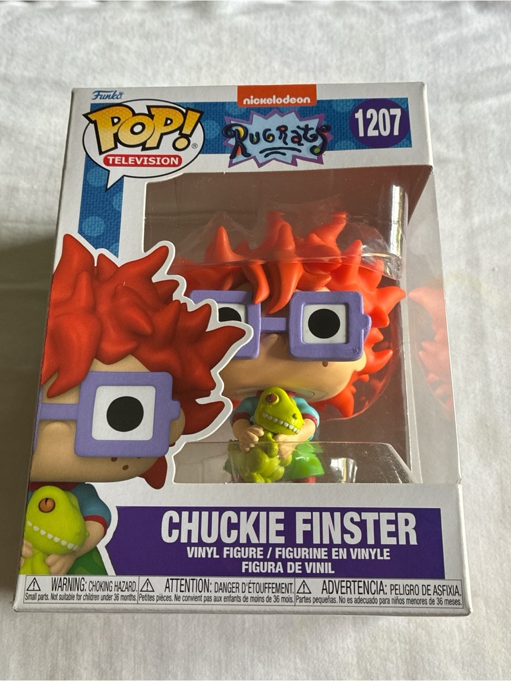 Funko Pop! Television Rugrats Chuckie Finster Red Hair Purple Glasses